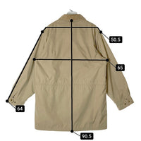 L.L.Bean エルエルビーン 80~90s USA製 襟コーデュロイ ハーフコート ベージュ sizeL 瑞穂店