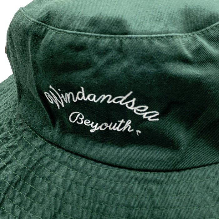 WIND AND SEA ウィンダンシー Byt Safari Hat サファリハット グリーン