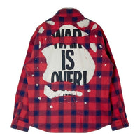 glamb グラム Patrick check SH パトリックチェックシャツ レッド GB17SP/SH02 Size 3 瑞穂店