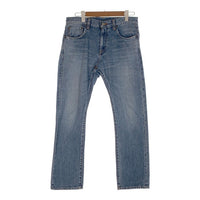 CALEE キャリー ウォッシュ加工 テーパードデニムパンツ ジーンズ ライトブルー Size 30 福生店