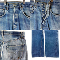Levi's リーバイス 501 66前期 ボタン裏6 ライトインディゴ size- 瑞穂店
