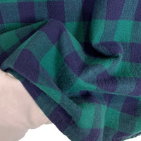 60-70's NATIONAL SHIRT SHOPS オープンカラー フランネルチェックシャツ グリーン Size XL 福生店