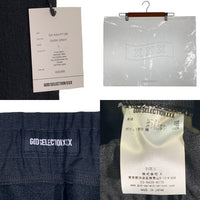 GOD SELECTION XXX ゴッドセレクショントリプルエックス EASY PANTS イージーパンツ ダークグレー レーヨン ポリエステル GX-A24-JK-01 Size L 福生店