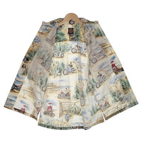 Harley-Davidson ハーレーダビッドソン コットン アロハシャツ 半袖 総柄プリント Size S 福生店