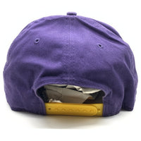 90’s New Era ニューエラ 9FIFTY LSU ルイジアナステイト・タイガース スナップバッグ キャップ パープル バスケ Size M-L 福生店