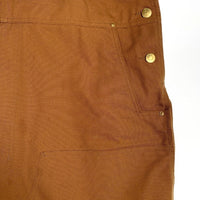 Carhartt カーハート R01 Relaxed Fit DUCK BIB OVERALLS リラックスフィット ダック オーバーオール ブラウン 1027776 211 Size 46×30 福生店