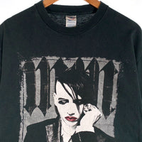 00's MARILYN MANSON マリリンマンソン 半袖 Tシャツ ブラック DELTA PRO WEIGHTタグ Size L 福生店