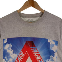 PALACE パレス プリント Tシャツ グレー Size S 福生店