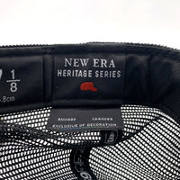 NEW ERA ニューエラ 59FIFTY Newyork Yankees ニューヨーク ヤンキース メッシュ ベースボールキャップブラック チャコール サイドパッチ Size 7 1/8 (56.8cm) 福生店