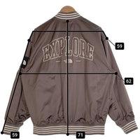 THE NORTH FACE ノースフェイス WHITE LABEL ホワイトレーベル 韓国限定 SPORTY BOMBER JACKET スポーティーボンバージャケット ベージュブラウン NJ3BR03K Size L 福生店