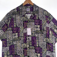 GOOSE BUZZY ポリエステル 半袖 シャツ GB-SH01 パープル Size 3 福生店