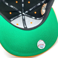 New Era ニューエラ 59FIFTY MLB シカゴ・カブス ベースボールキャップ ブラック オレンジ Size 7 1/2 (59.6cm) 福生店