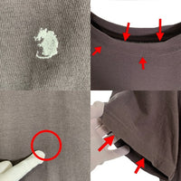 RATS ラッツ 鼠TEE プリント 刺繡 Tシャツ アッシュグレー 24RT-0503 Size L 福生店