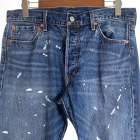 LEVI'S PREMIUM リーバイス ジャーナルスタンダード別注 501 デニムパンツ USED/ペンキ加工 インディゴ 0047H-0000 Size 34×28 福生店