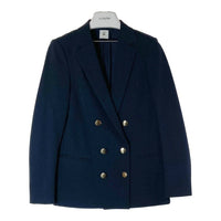 ROKU BEAUTY&YOUTH ロク ビューティーアンドユース ダブル テーラードジャケット ネイビー size38 瑞穂店