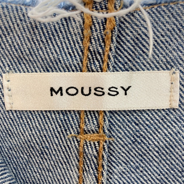 MOUSSY ライトブルー ワイドレッグパンツ Moussy ライトブルーワイドレッグデニム - パンツベストセラー 商品