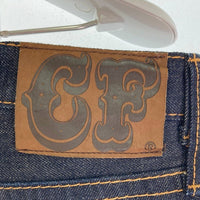 corefighter コアファイター 刺繍ロゴ デニム インディゴ size34 瑞穂店