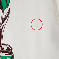 AWAKE NY アウェイク Wasted Youth ウェイステッドユース VERDY ヴェルディ Logo Flowe Can S/S Tee Tシャツ ホワイト sizeL 瑞穂店