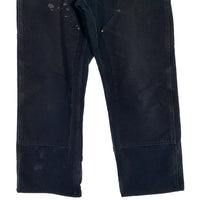 Carhartt カーハート ダック ダブルニーペインターパンツ ブラック MADE IN THE USA Size 34×32 福生店