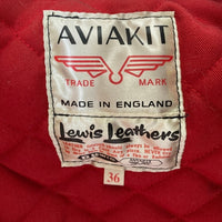 Lewis Leathers ルイスレザー ライトニング ライダースジャケット ブラック size36 瑞穂店