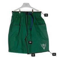 South2 West8 サウスツーウエストエイト MR732 Belted C.S. Short ベルテッドショートパンツ グリーン sizeS 瑞穂店