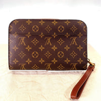 Louis Vuitton ルイヴィトン モノグラム オルセー セカンドバッグ クラッチバッグ ブラウン M51790 福生店