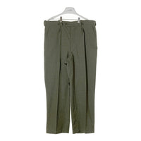 ベルギー軍 60's ウール トラウザーズ カーキ size不明 瑞穂店