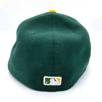 NEW ERA ニューエラ オークランド・アスレチックス 59FIFTY LP キャップ グリーン×イエロー size7 1/4 瑞穂店