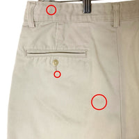 Polo Ralph Lauren ポロラルフローレン ANDREW アンドリュー メキシコ製 ツータック チノパンツ ベージュ size31 瑞穂店