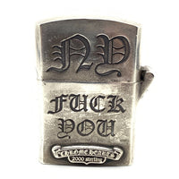 Chrome Hearts クロムハーツ ZIPPO NY FUCK YOU ジッポライター ニューヨーク限定 スターリングシルバー 福生店