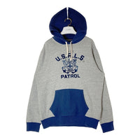 Polo Ralph Lauren ポロラルフローレン U.S.R.L.S PATROL 前V ツートン ヴィンテージ風 スウェットトレーナー グレー sizeL 瑞穂店