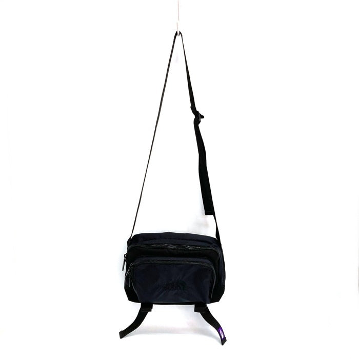 ノースフェイス　パープルレーベル　ショルダーバッグN25SO105(ブラック) THE NORTH FACE PURPLE LABEL CORDURA Nylon Shoulder Bag Black