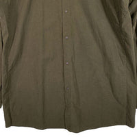 nonnative ノンネイティブ 16AW TOURIST LONG SHIRT C/T ARMY CLOTH バンドカラー ロングシャツ オリーブ スナップボタン NN-S3011 Size 1 福生店