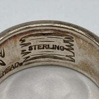 THE FLAT HEAD ザ・フラットヘッド SILVER925 スクロールリング 指輪 シルバー size21号 瑞穂店