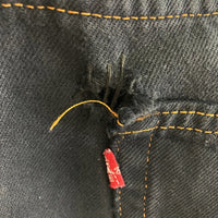 Levi's リーバイス 550 ボタン裏512 USA製 後染めブラック デニムパンツ ブラック size36 瑞穂店