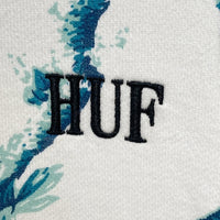 HUF ハフ 花柄パーカー ホワイト sizeM 瑞穂店