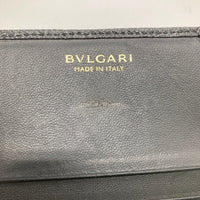 BVLGARI ブルガリ 三つ折り財布 ビーゼロワン レザー ロゴクリップ 黒 瑞穂店