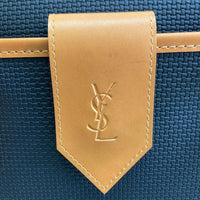 YSLイヴサンローラン YVES SAINT LAURENT PVC ボストンバッグ ブラック 瑞穂店