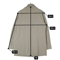 OURET オーレット 6ポケット ハイネック ジャケット グレージュ size1 瑞穂店