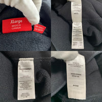 SUPREME シュプリーム 21AW Pearl Logo Hooded Sweatshirt パールロゴ プルオーバースウェットパーカー アーチ ブラック Size XL 福生店
