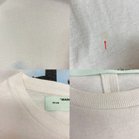 OFF-WHITE オフホワイト OMAB001E18185015 並行品 LIBERTY L/S T-SHIRT リバティ ロングスリーブTシャツ ホワイト sizeM 瑞穂店