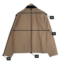Carhartt WIP カーハートワークインプログレス DETROIT JACKET デトロイトジャケット ダック地 裏地なし ベージュ I033112.2N2 Size L 福生店