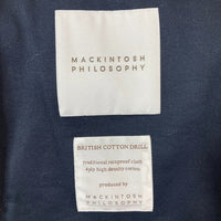MACKINTOSH PHILOSOPHY マッキントッシュフィロソフィー H1F35-810-29 マウンテンパーカー ネイビー size38※首汚れあり 瑞穂店
