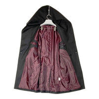 NO ID. ノーアイディー ダブル テーラードジャケット フード ブラック Size 1 瑞穂店