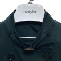 MARGARET HOWELL マーガレットハウエル ノーカラーハーフトレンチコート ネイビーsize1 瑞穂店