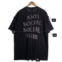 NEIGHBORHOOD ネイバーフッド 24SS Anti Social Social Club アンチソーシャルソーシャルクラブ スカル プリントTシャツ ブラック 241GEASN-STM01S Size XXL 福生店