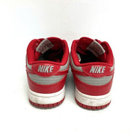 NIKE ナイキ DD1391-002 DUNK LOW RETRO MEDIUM GREY ダンクロウ スニーカー グレー×レッド size24.5cm 瑞穂店