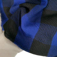 B&Y UNITED ARROWS ユナイテッドアローズ ブロックチェック ウエスタンシャツ ブルー 1226-173-0045 厚手 Size M 福生店