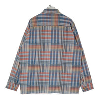 HECTIC ヘクティク AW04 チェック 長袖ネルシャツ ブルー sizeXL 瑞穂店