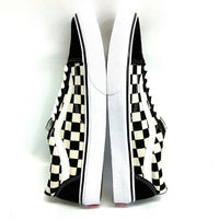 VANS ヴァンズ V36CL オールドスクール チェッカーボード スニーカー ブラック size27.5cm 瑞穂店